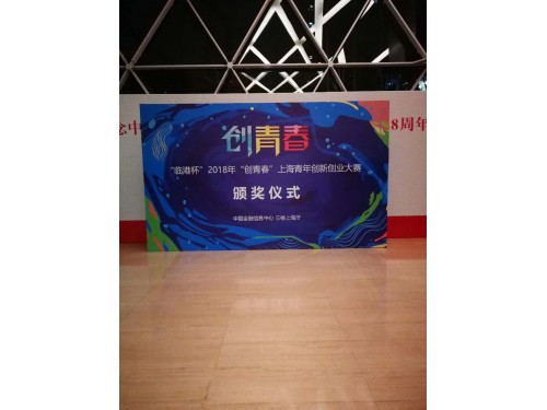 ‘临港杯”2018年“创青春”上海青年创新创业大赛颁奖仪式